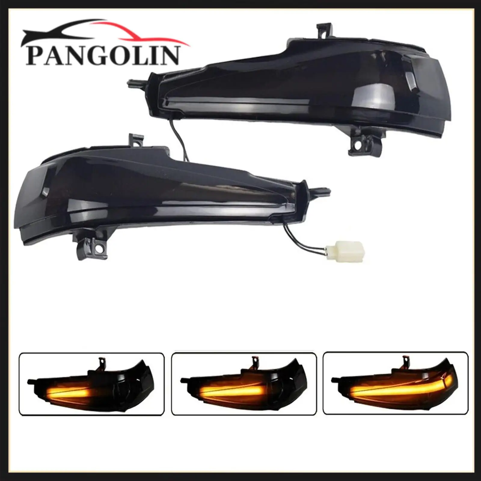 2 шт. Последовательный указатель поворота бокового зеркала для Honda Civic Mk8 Sedan FD1 FD2 FD3