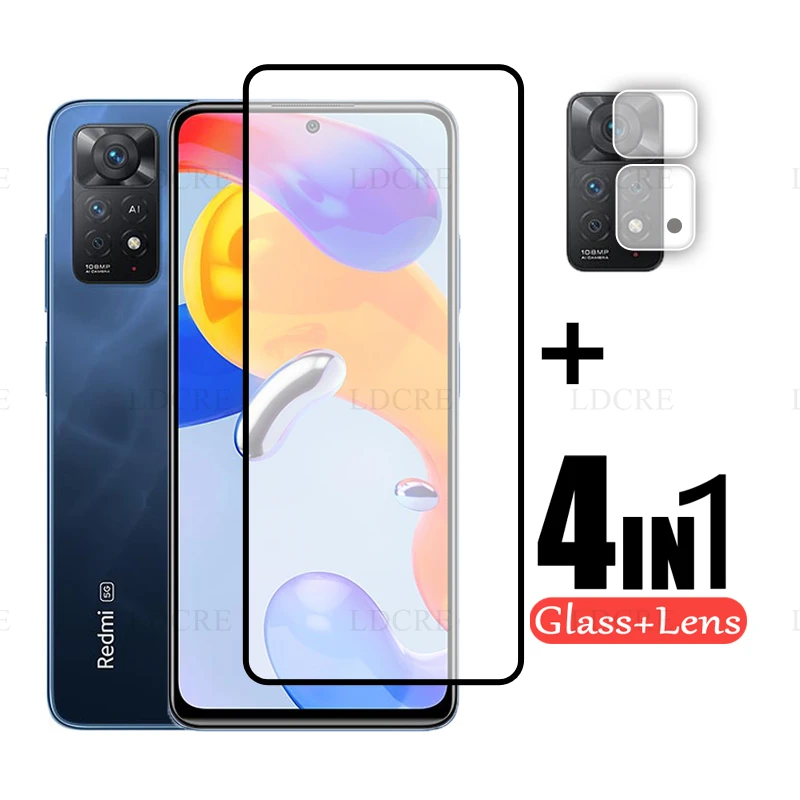 

Full Glass For Xiaomi Redmi Note 11 Pro 5G Glass Tempered Glass For Redmi Note 11 Pro 5G Camera Lens For Redmi Note 11 11 Pro 5G