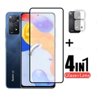 Полноразмерное стекло для Xiaomi Redmi Note 11 Pro, искусственное стекло, закаленное стекло для Redmi Note 11 Pro, фотообъектив для Redmi Note 11, 11 Pro, искусственное стекло