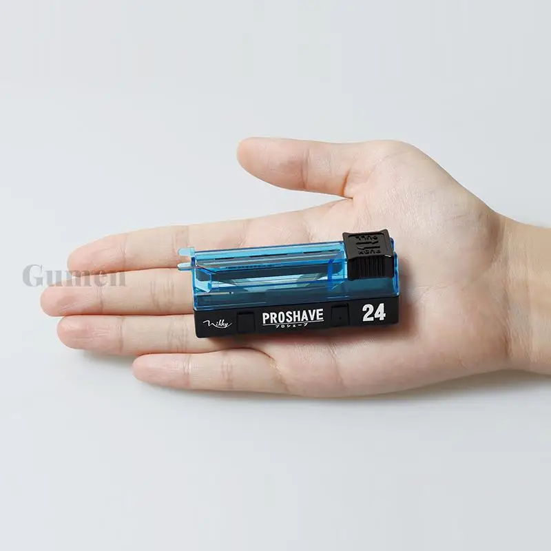 24 шт./коробка Бритвенные лезвия из нержавеющей стали для парикмахерского салона и стрижки волос G0306