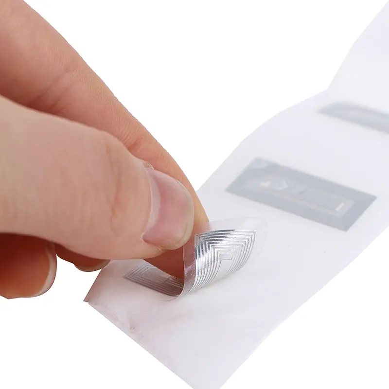 

10pcs NFC Sticker ISO 14443A 13.56MHZ RFID Programmer Chip Universal SMALL SIZE Label 8*18mm