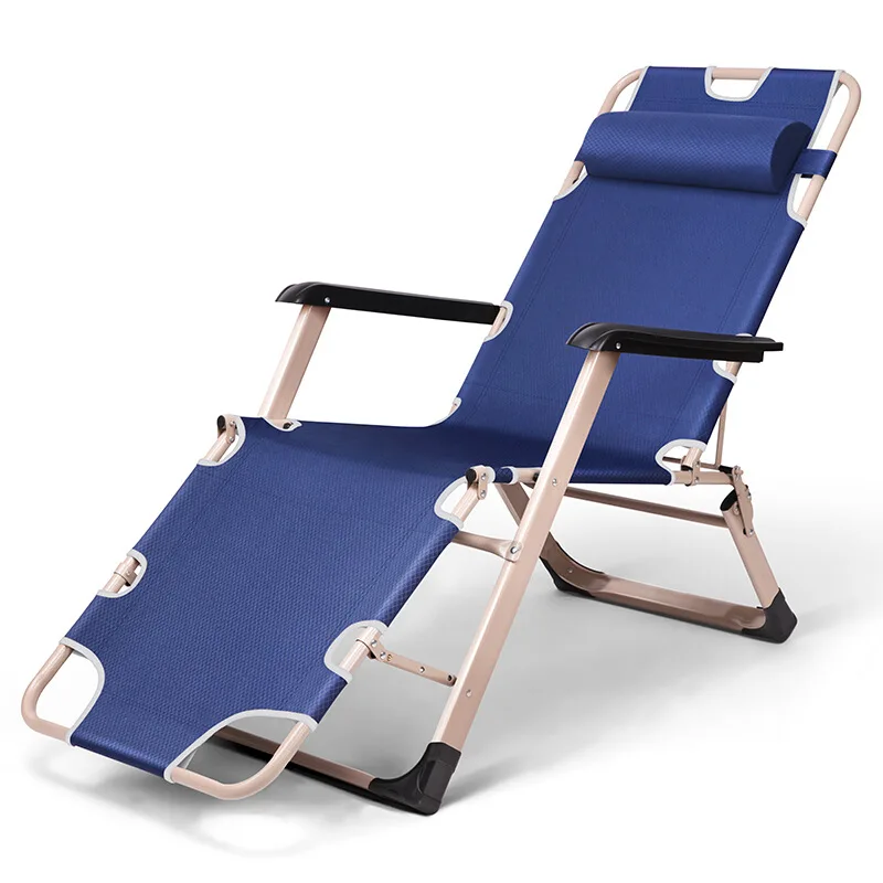 

Outdoor Camping Chair Foldable Beach Chair Lounger Home Chairs Work Rest Bed Travel Fishing Trekking Multi-angle Reclining Chair