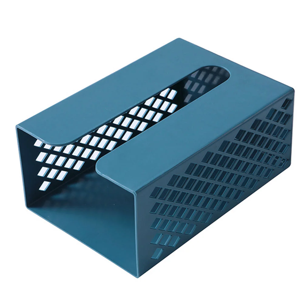 

Tissue Box Holder Paper Cover Bathroom Wall Facial Organizer Towel Storage Toilet Dispenserrectangular Container Mounted Car