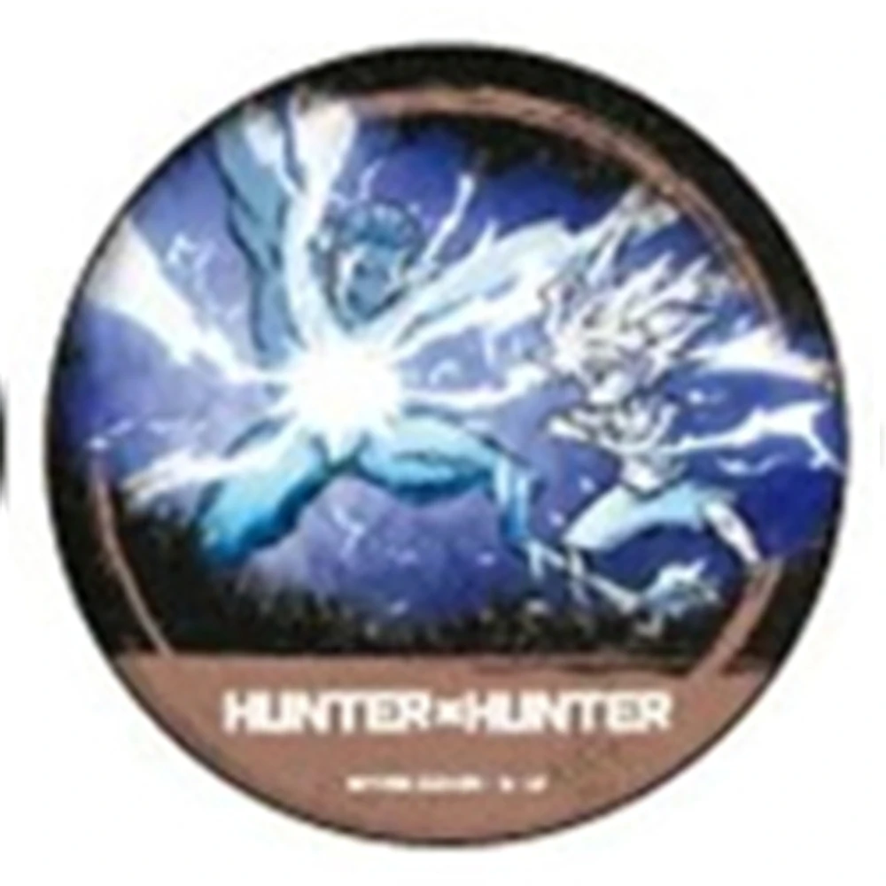 Фото 58 мм Аниме HUNTER×HUNTER Арка Зорудикку Леорио ПаладиНайт Хискоа Моррох Косплей КОСТЮМ Значок-брошь SPTE из жести ﻿   Проп №3