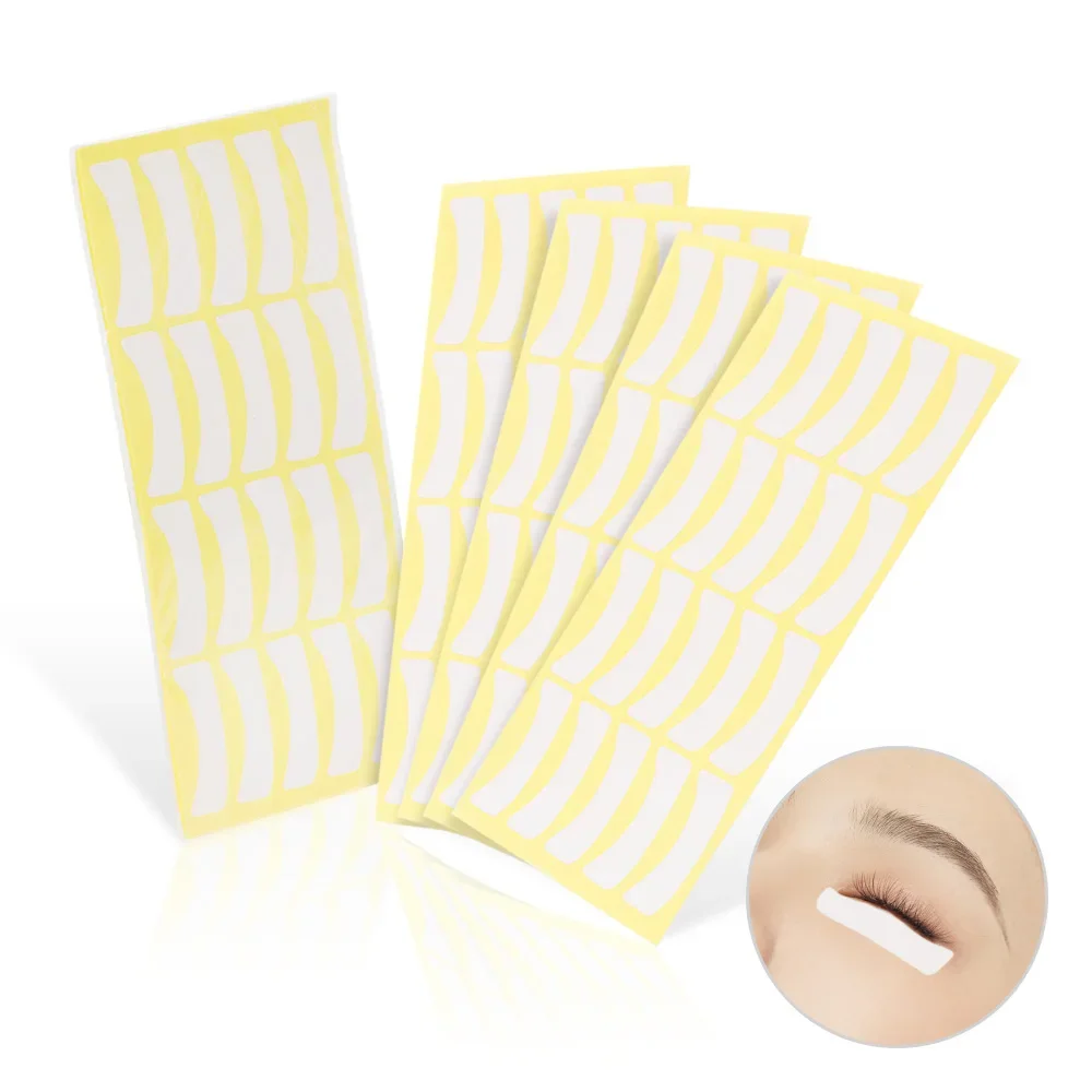 200 шт. бумажные патчи для изоляции ресниц подушечки глаз наращивания наклейки