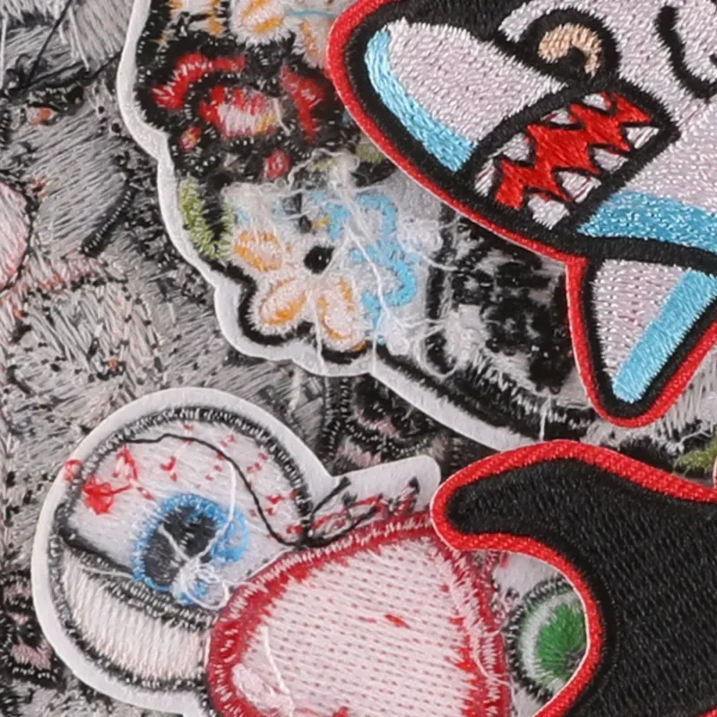 FZdiy железные нашивки для одежды индивидуальный значок с героями мультфильмов