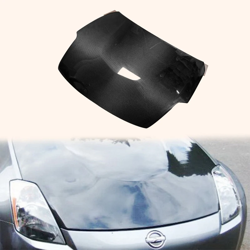 Для Nissan Fairlady Carbon Fiber 350Z 07UP OEM карбоновый капот