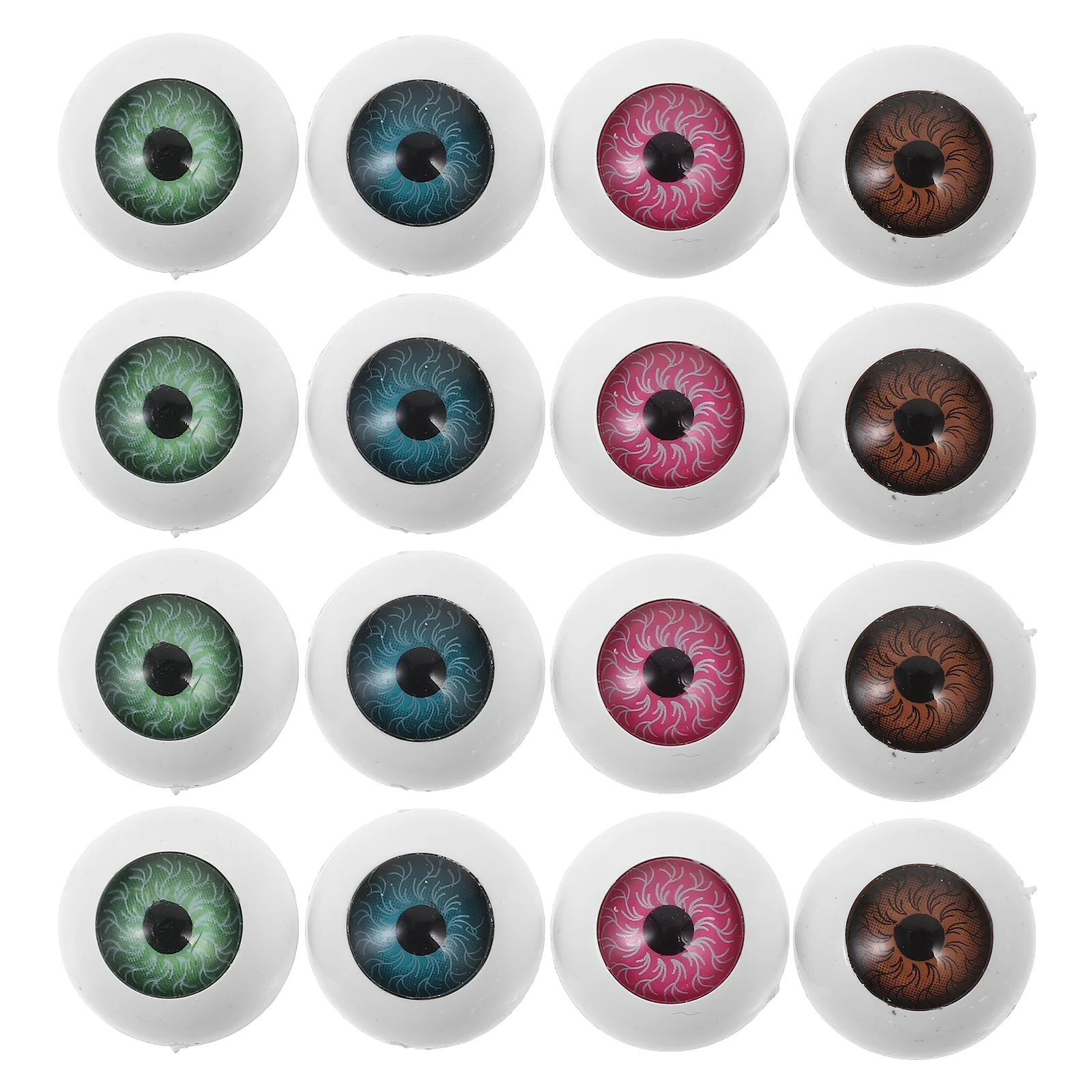 

40 Pcs Toy Interesting Eyeball Props Playing Fake Eyes Portable Gathering Halloween Decor Eyeballs Party Accessory