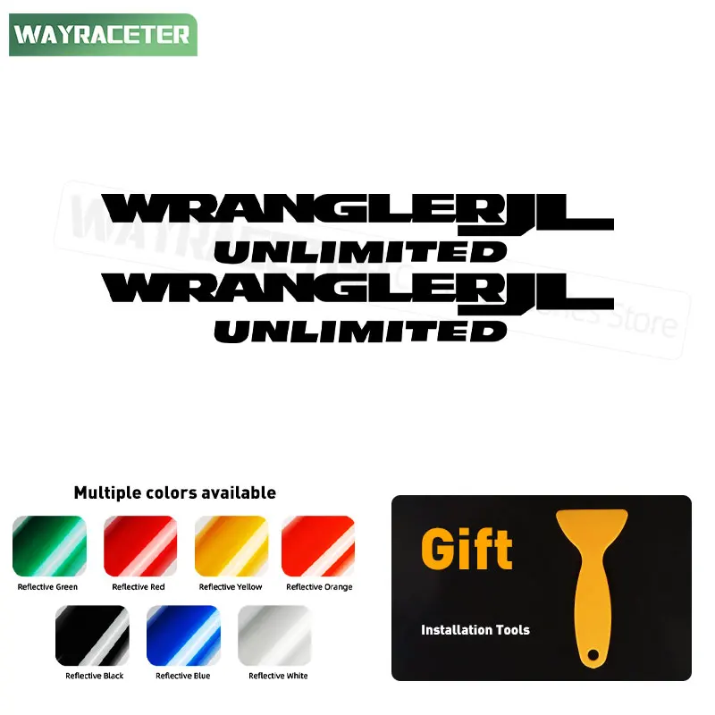 

Светоотражающая виниловая наклейка Moutain Unlimited Sport, наклейка на крыло, окно для Jeep Wrangler JL TJ YJ CJ JK Rubicon, аксессуары