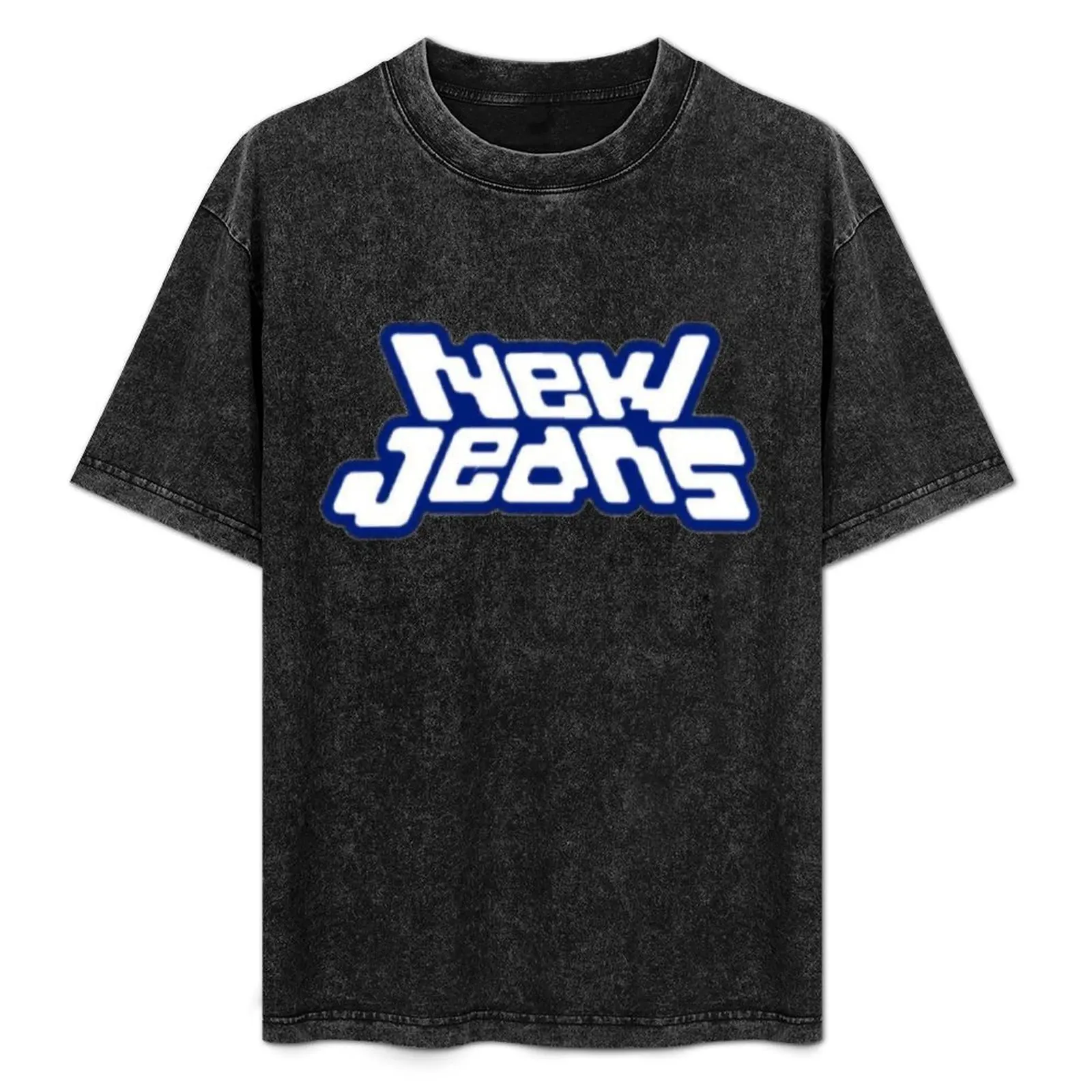 Футболка с логотипом Newjeans y2k мужская одежда в стиле каваи футболки футболка
