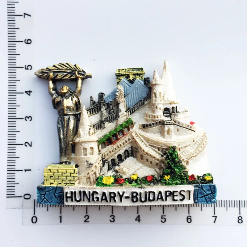 

Магниты для холодильника 3D Будапешт