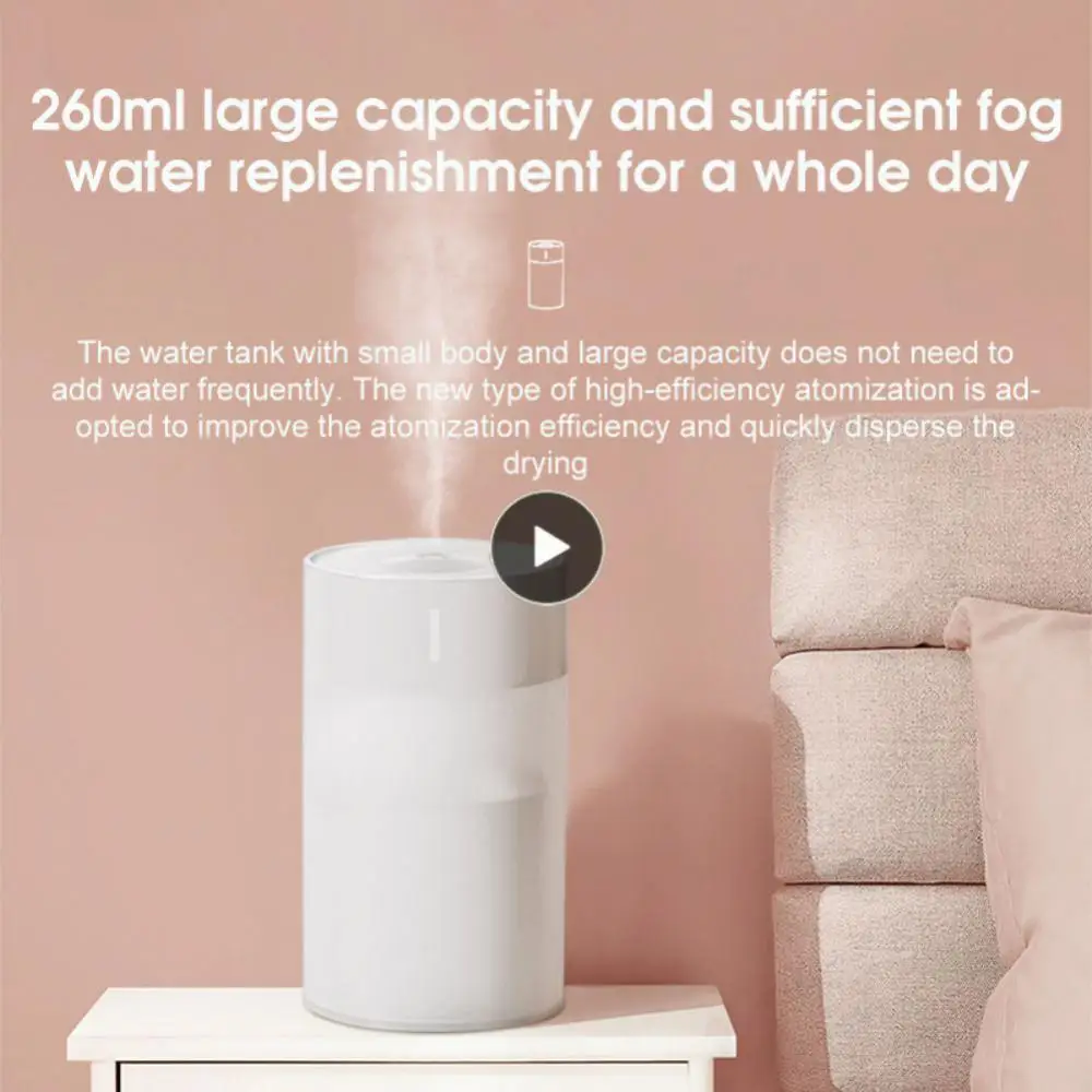 

With Led Lamp Car Humidifier Intelligent Humidifier Portable Mini Ultrasonic Air Purification Aromatherapy Humidifier