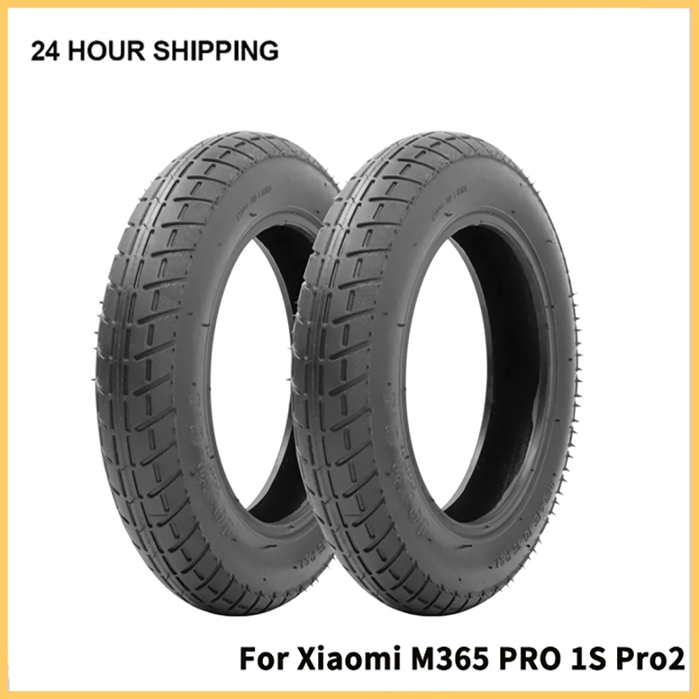 

10 Inch Inflation Wheel 10*2 Tire for Xiaomi M365 PRO 1S Pro 2 Electric Scooter Reinforced Stable-proof Outer Pneumatic Tyre