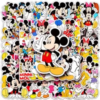 103050pcs disney cute classic cartoon character mickey mouse stickers scrapbook diy laptop phone luggage car sticker kid toy