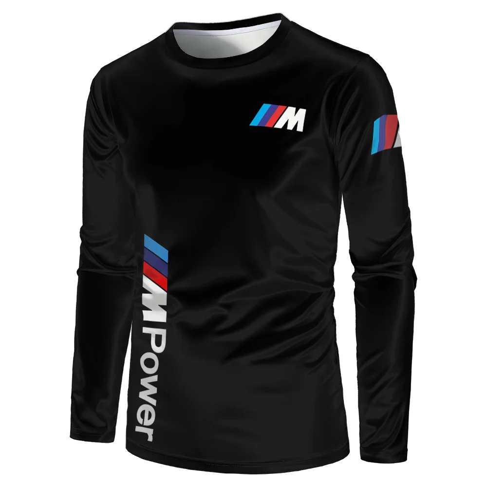 

2022 Hot Sale BMW M Power Sports Casual Long Sleeve Men's And Women's Outdoor Cycling Off-Road Competition Tops