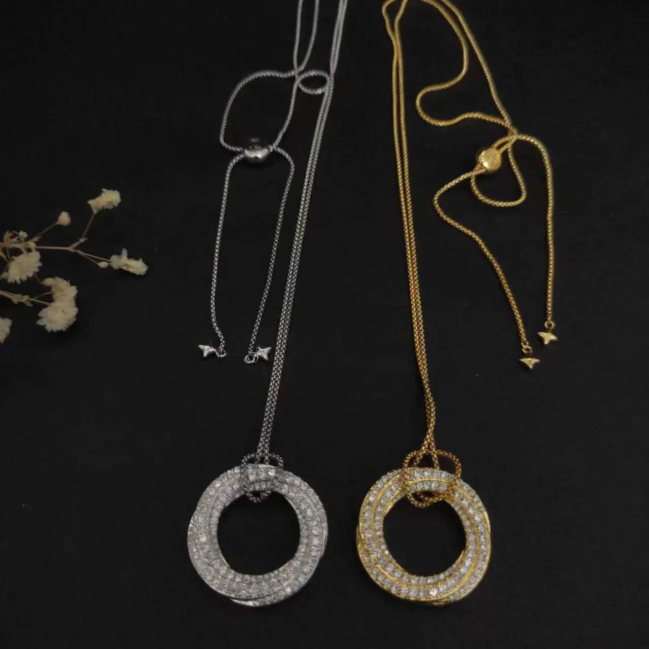 

David Yurman High quality women's sweater Chain necklace 90CM wholesale gift free shipping