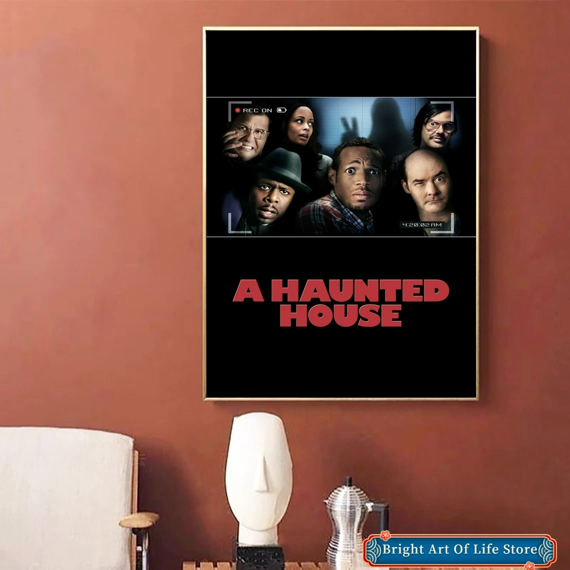 

Постер фильма «Дом с приведениями» (2013), художественная Обложка со звездой, фотопечать, Декор для дома в квартире, настенная живопись (без рамки)