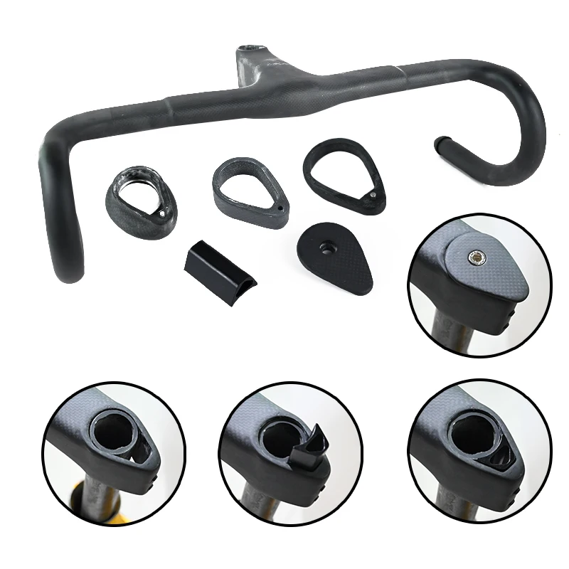 

Полностью карбоновый интегрированный изогнутый руль T800 для дорожного велосипеда + стержень 400x90 мм 420x100 мм 440x90 мм 440x120 мм велосипедный руль