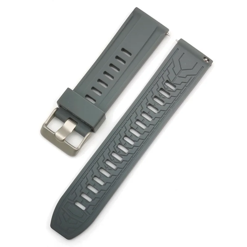 New Silicone Watch Bands18/20/22/24mm Soft Quick Release Rubber Watch Strap Waterpoof Bracelet for Seiko Huawei Sumsang Watch