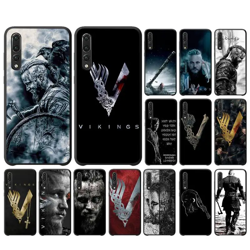 

MaiYaCa Vikings TV Show Phone Case for Huawei P30 40 20 10 8 9 lite pro plus Psmart2019
