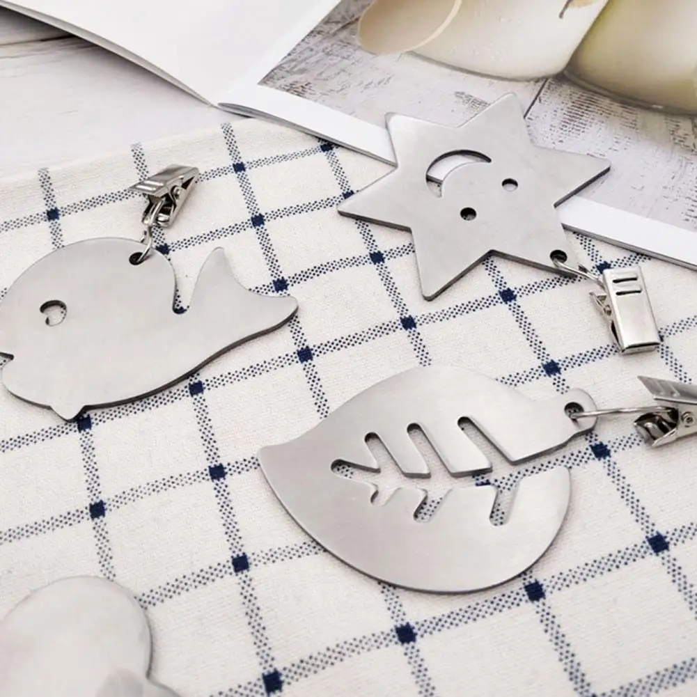 

Simple shape and easy to use Household stainless steel tablecloth pendant