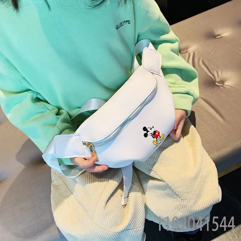 Disney Chest Bag for Kids Casual Cartoon Crossbody Bags Purse Side Bag for Girls Boys Sling Portable Durable Free Shipping
