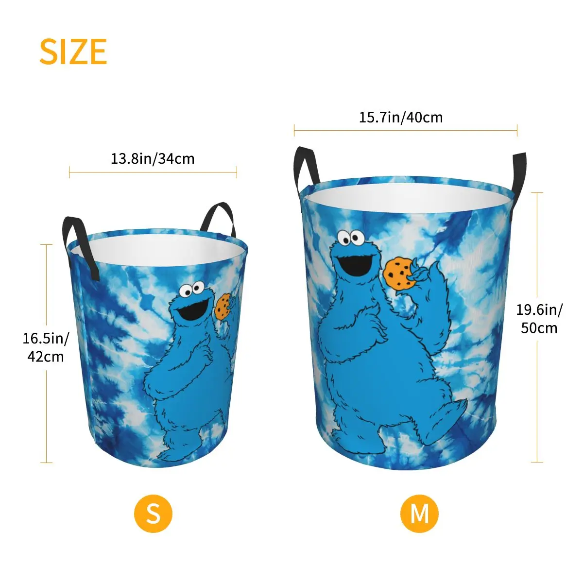 Корзина для белья Монстр Элмо с печеньем на заказ большая корзина хранения