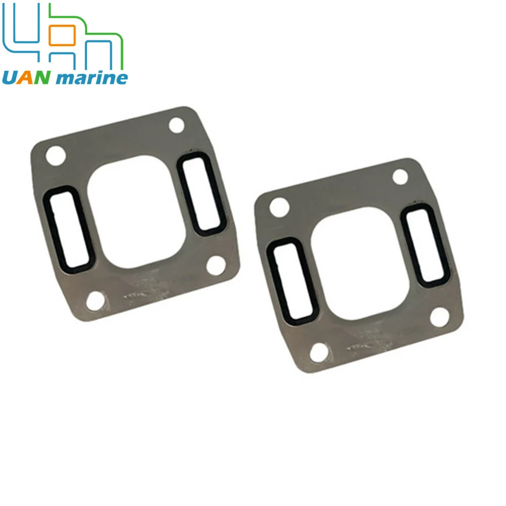 2 шт. прокладка турбосоединения для двигателя Volvo Penta AD 31 41 AQ 40 MD42 3582676 23557475 23557470