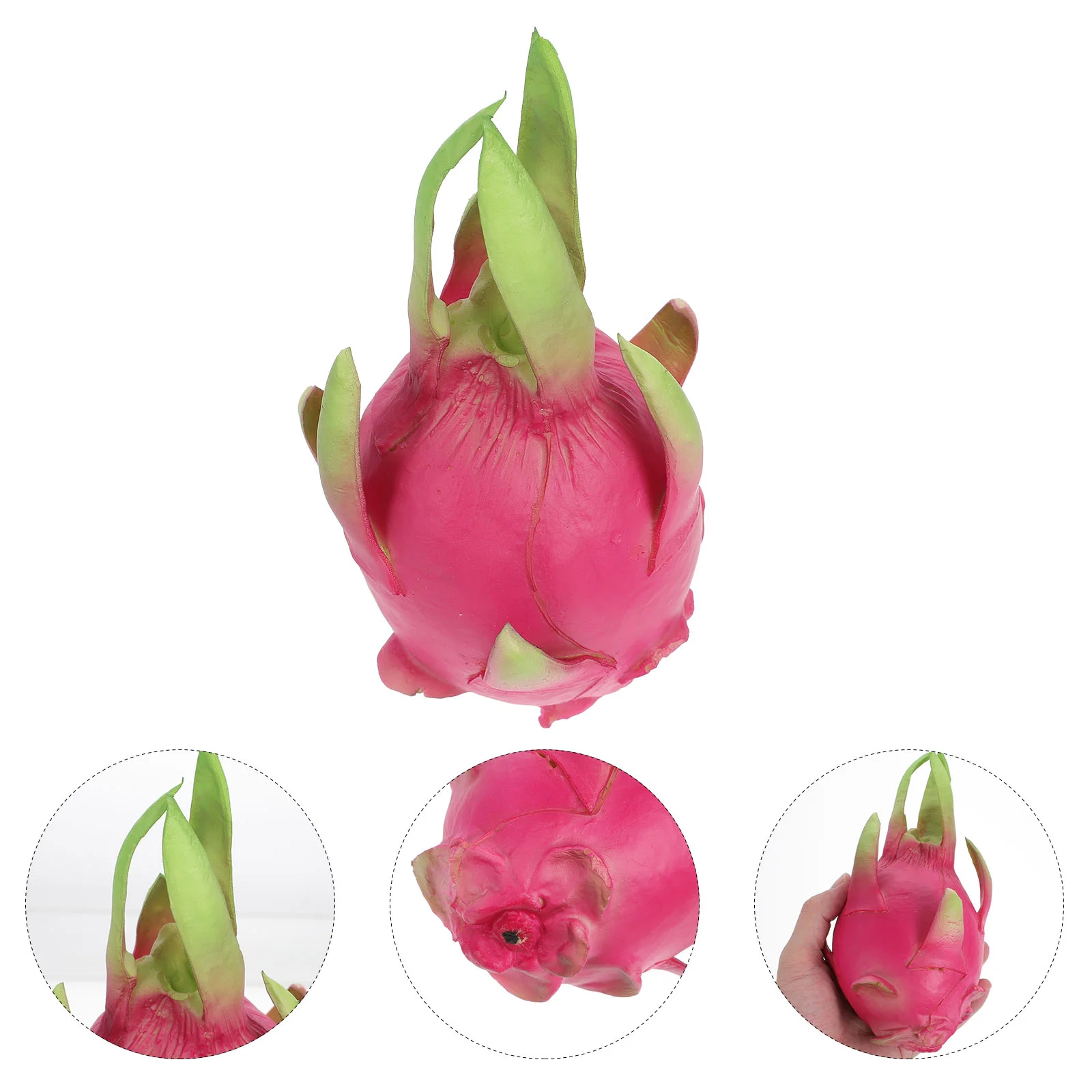 

Home Decoration Dragon Fruit Teaching Aid Décor Household Kid Vegetable Toys Kitchen Desktop Simulation Pitaya