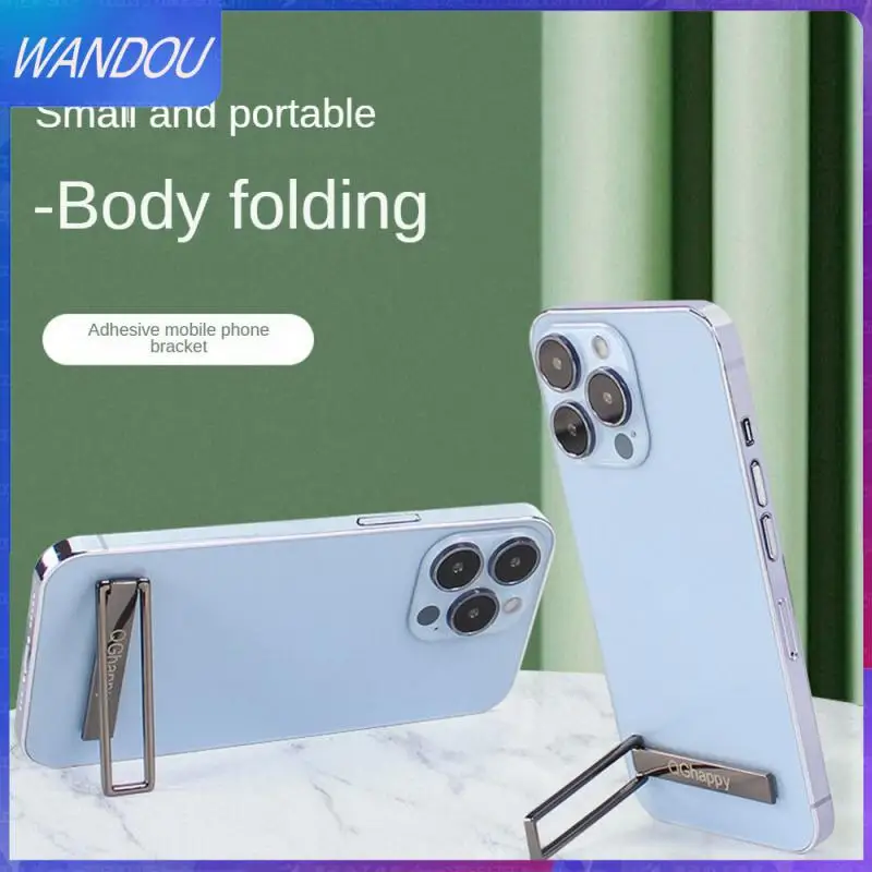 

Creative Chase Drama Stand Ultra-thin Zinc Alloy Desktop Stand Invisible Foldable Mobile Phone Stand General Bracket Mini New