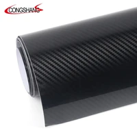 car decorative sticker wrapping foil waterproof diy decal motorcycle automobiles glossy 5d carbon fiber vinyl film