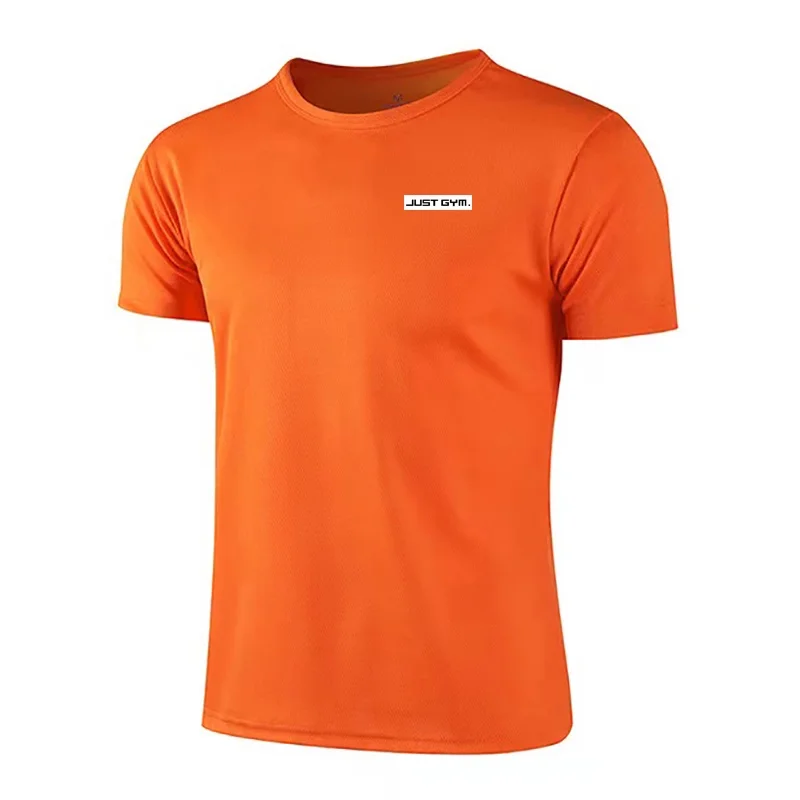 

Mens Summer Fitness Slim Mesh T Shirt Gym Weight Lifting Sportswear Quick Dry Muscle Brand Bodybuilding Short Sleeve T-shirt