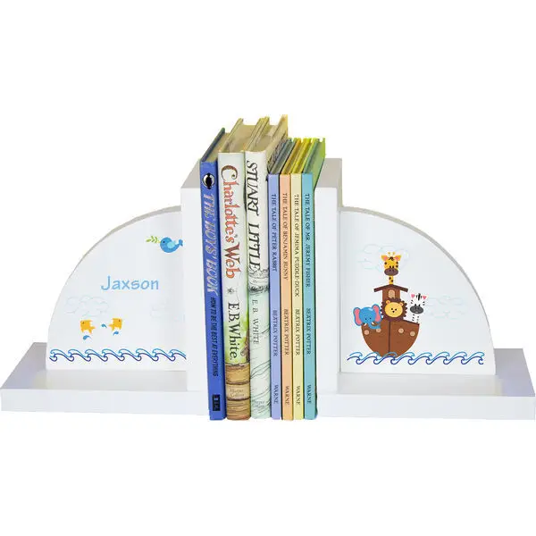 

Personalized Noahs Ark Childrens Bookends