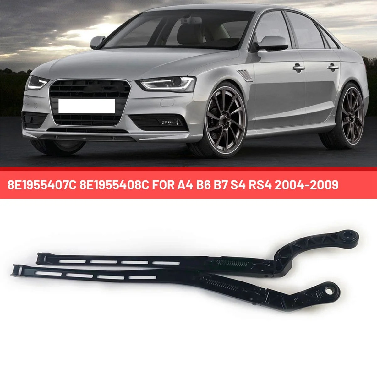 

Стеклоочиститель 8E1955407C 8E195540 8C для Audi A4 B6 B7 S4 RS4 2004-2009