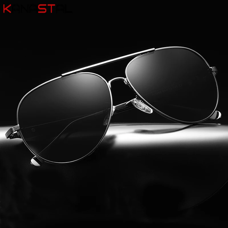 

Men Pilot Polarized Sunglasses UV400 Women Fashion Sun Glasses Metal Eyeglasses Frames Outdoor Driving Fishing Sunscreen Eyewear