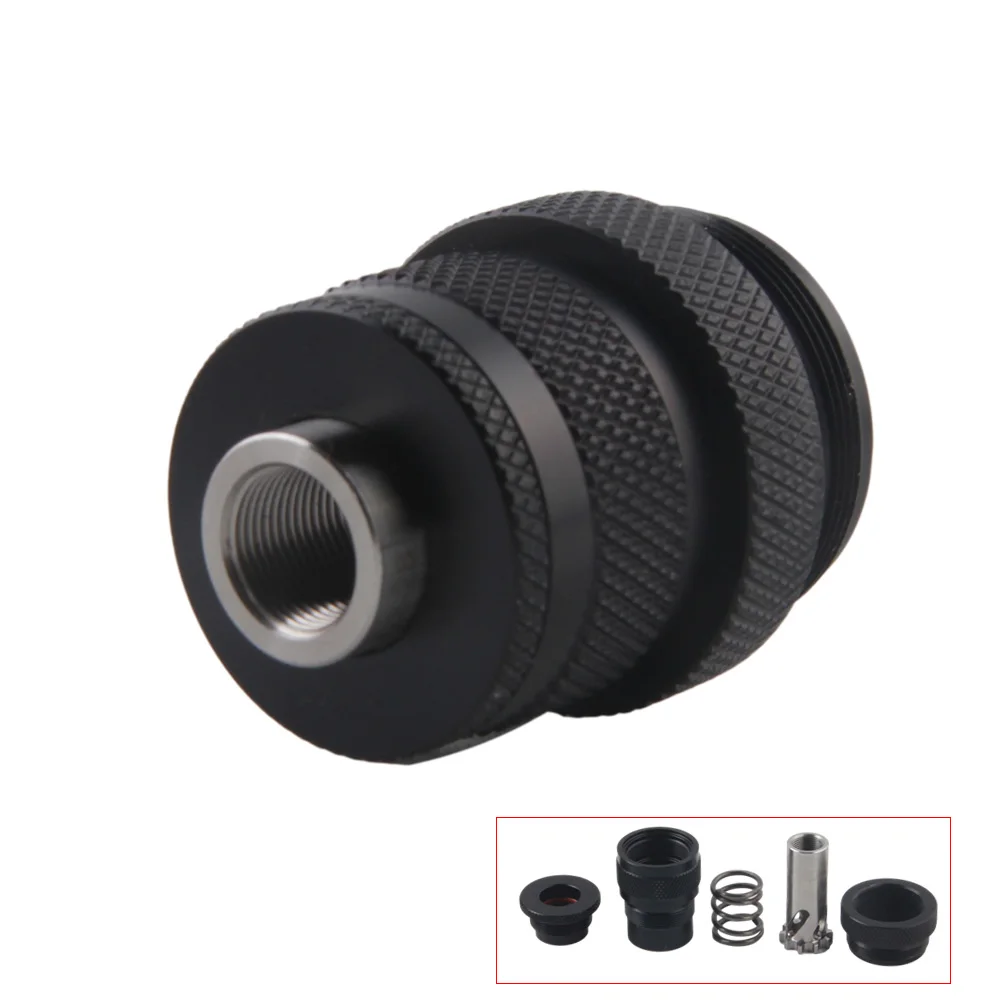 

free shipping stainless steel Piston booster 1/2x28 9mm 5/8x24 compatial with 1.375x24 1.1875x24