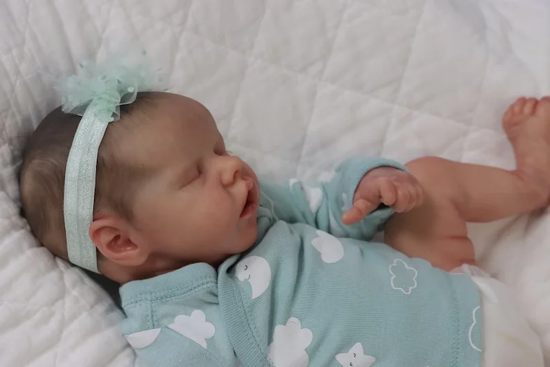 

Реалистичная силиконовая кукла-реборн ручной работы, 18-20 дюймов