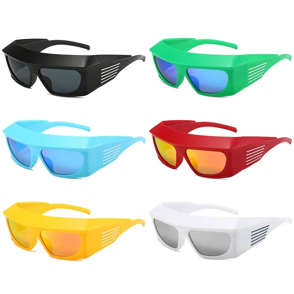 

Women Men Hip Hop Eyewear 2023 New Y2K Sports Sun Glasses Steampunk Sunglasses Shades