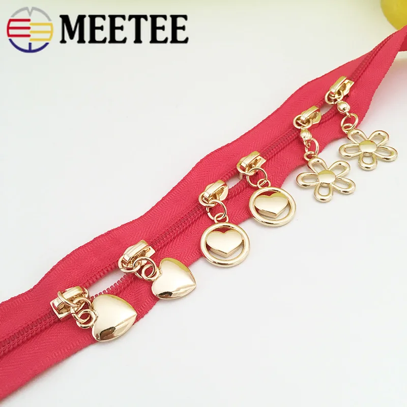 5 шт. металлические молнии для нейлоновых молний # |