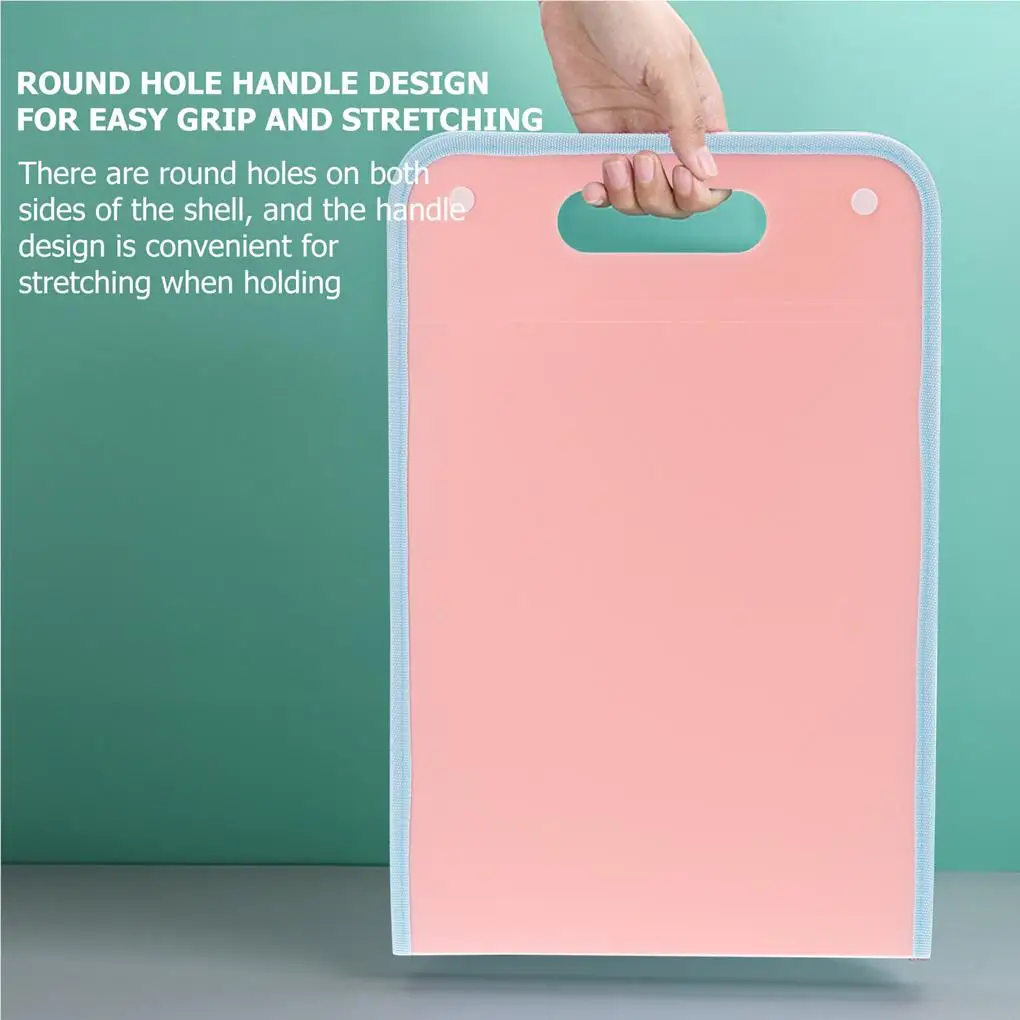

File Folder Document Paper Bag Multilayer Storage Holder Waterproof Outdoor Students School Stationery Supplies