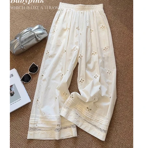 Sherhure женские хлопковые брюки