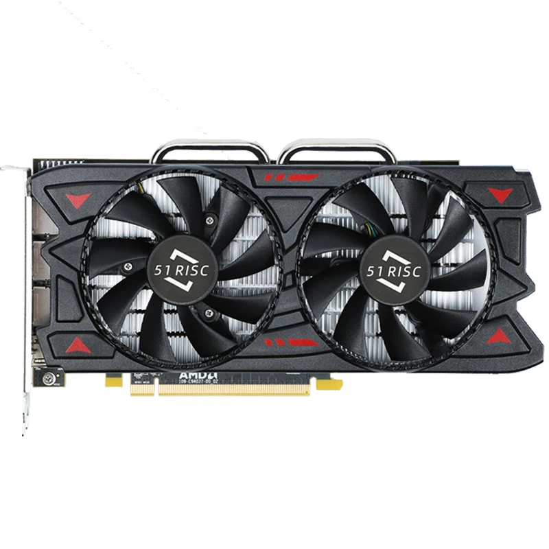 MLLSE графическая карта AMD RX 580 8 Гб игровая GDDR5 256Bit PCI Express 3 0 × 16 Radeon GPU компьютер