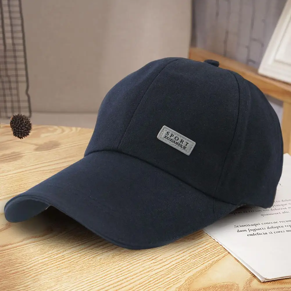 

Fashion Men Hat Decorative Baseball Hat Washable Men Summer Casual Outdoor Hat Sun Protection