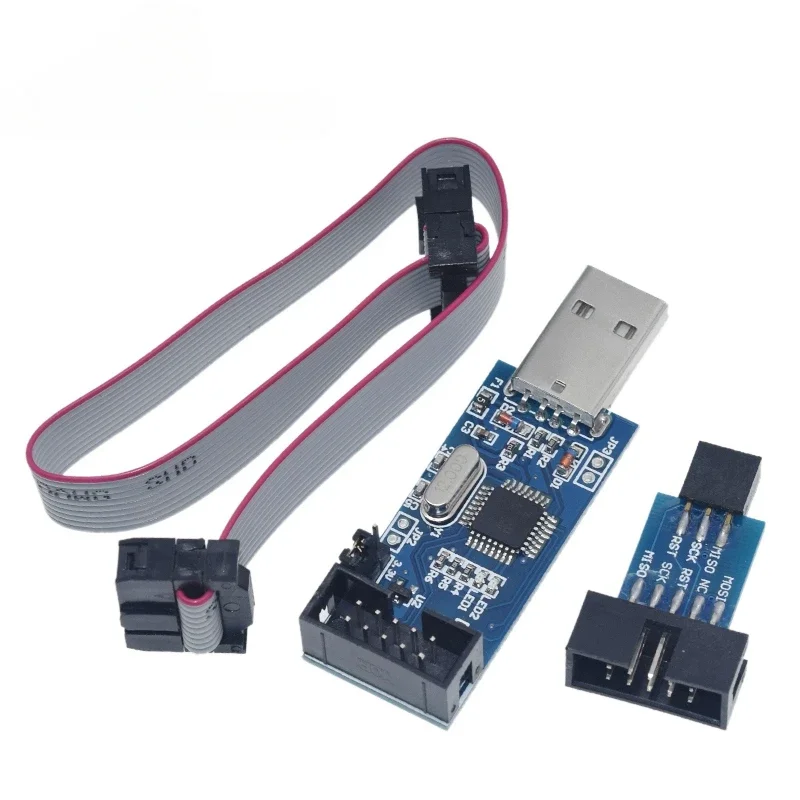 Официальный программатор USBASP USBISP AVR USB ISP ASP ATMEGA8 ATMEGA128 поддержка Win7 64Board
