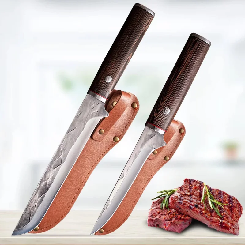 

Kitchen Knife Japanese Steel Sharp Meat Cleaver Salmon Fish Filleting Slicing Knife for Cooking