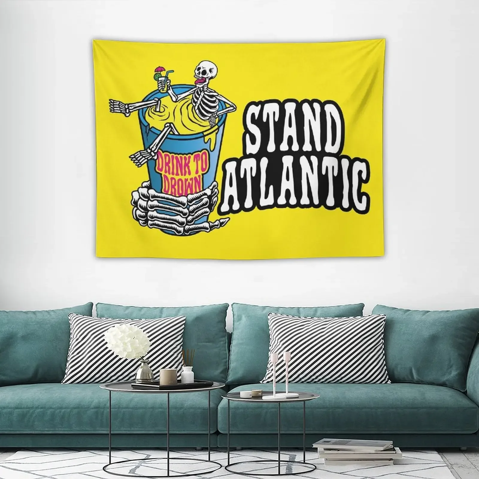 Стенд Атлантический напиток чтобы утонуть гобелен Настенная роспись аксессуары