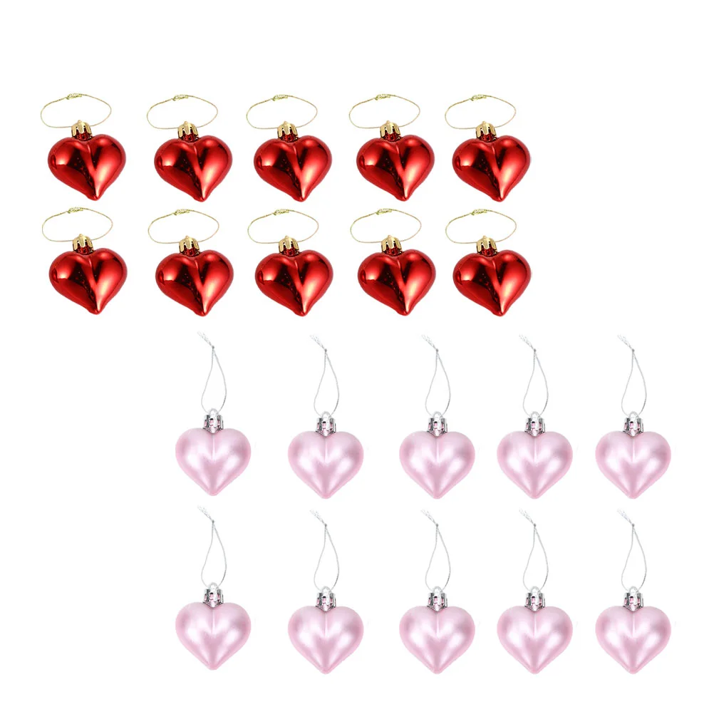

Heart Hanging Shaped Decoration Baubles Day Valentine S Ornaments Shape Pendant Valentines Ornament Chips