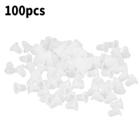 100pcs bag s m silicone tattoo ink cap cup plastic pigment cups accessories holder for tattoo machine microblading pen supplies