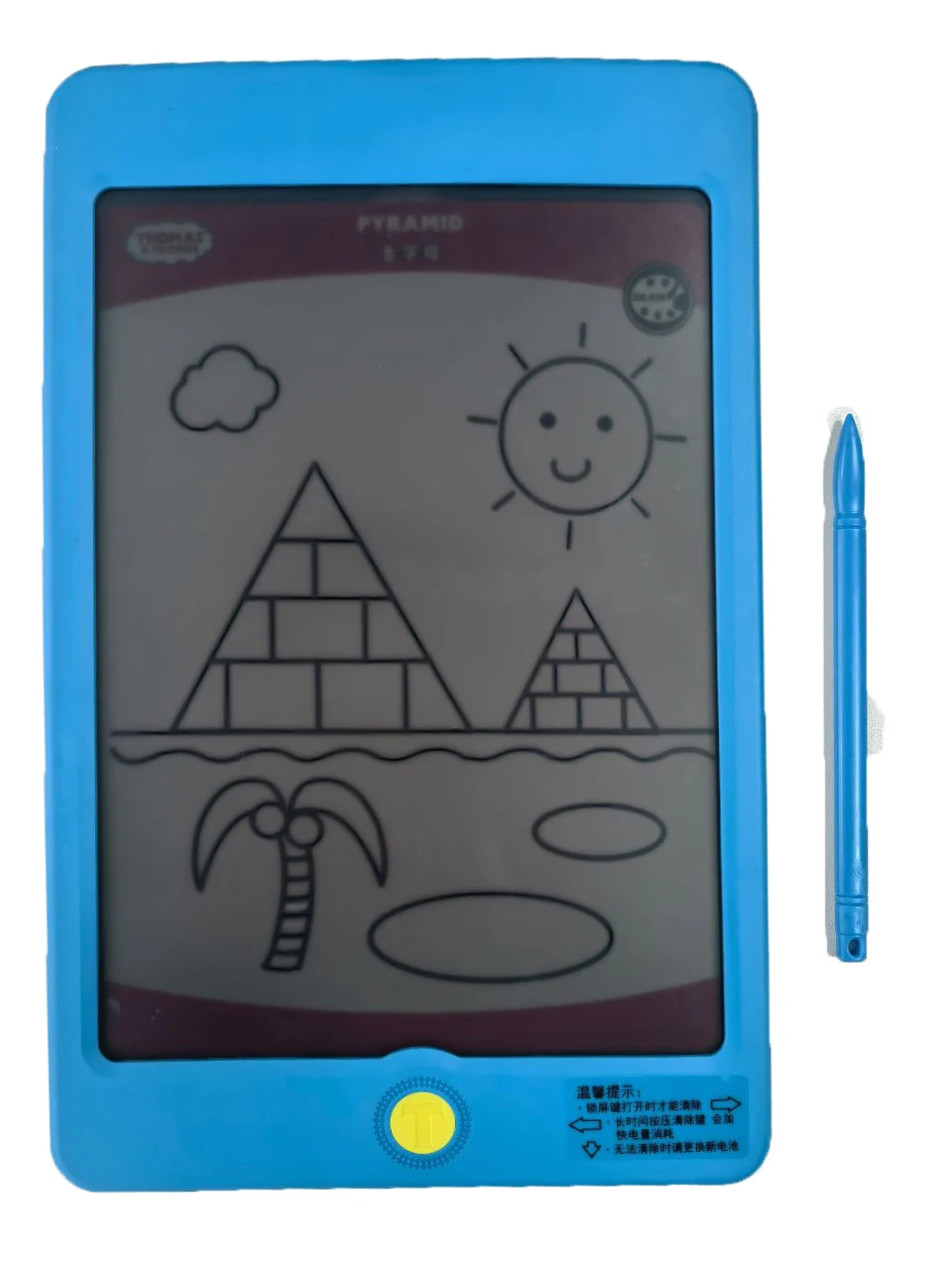 

12Inch New Children's LCD Transparent Sketchpad Handwriting Tablet Learning Drawing Learning Education Copy Board Practice Card