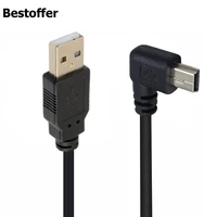90%c2%b0 angle usb mini 5pin 5p to usb 2 0 a male to male plug data cable 0 25m 1 5m 3m